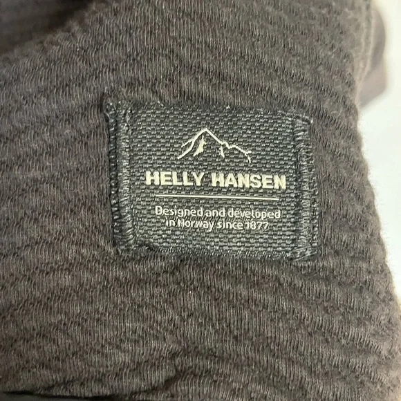 Men’s Helly Hansen Lillo Snap Pullover Size X Large Grey - Picture 4 of 6